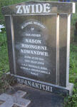 ZWIDE Nason Mbongeni Ndwandwe 1941-2008