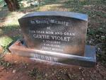 JUBBER Gertie Violet 1897-1981