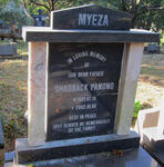MYEZA Shadrack Panono 1921-2002