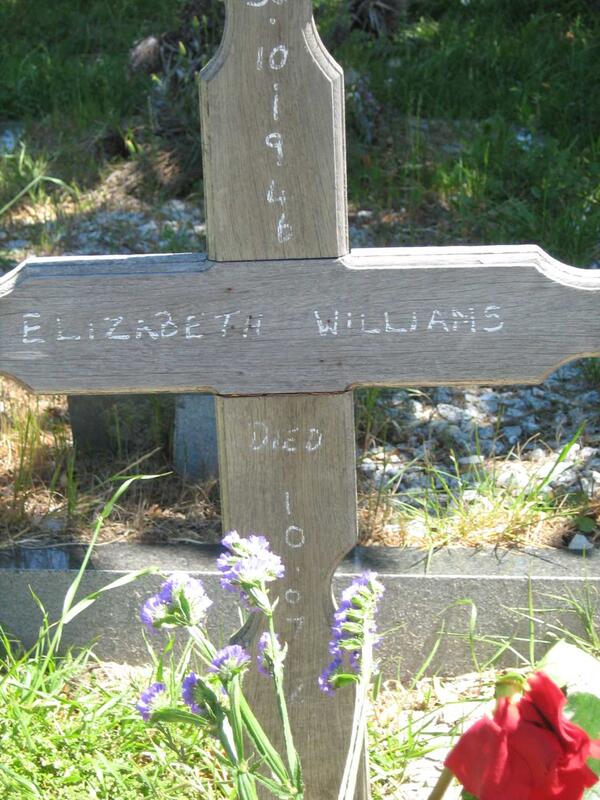 WILLIAMS Elizabeth 1946-