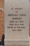 CHARLES Douglas Edwin 1892-1960