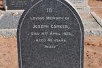 CORKER Joseph -1925