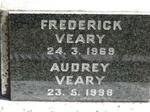 VEARY Frederick -1969 & Audrey -1998