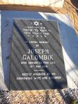 GALOMBIK Joseph -1926