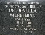 Petronella Wilhelmina nee STEYN 1908-1993