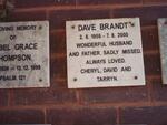 BRANDT Dave 1956-2000