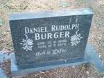 BURGER Daniel Rudolph 1890-1978