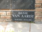 AARDT Danie, van 1914-1993