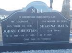 NEL Johan Christian 1917-1990 & Susanna Maria LOUW 1928-