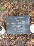 BRUYN Benjamin Philippus, de 1912-1978