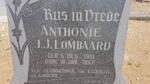 LOMBAARD Anthonie J.J. 1901-1957