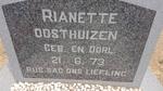 OOSTHUIZEN Rianette 1973-1973
