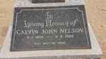 NELSON Calvin John 1900-1968