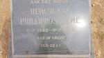 MARE Herculaas Phillippus 1882-1955