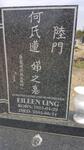 LING Eileen 1925-2005