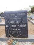 NAUDE Andreas S. du Toit 1897-1970
