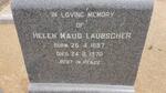 LAUBSCHER Helen Maud 1897-1970