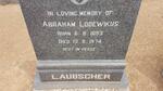 LAUBSCHER Abraham Lodewikus 1893-1974