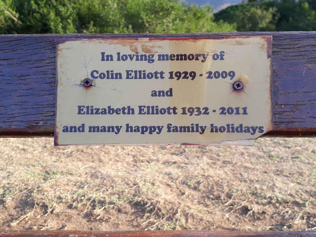 ELLIOTT Colin 1929-2009 & Elizabeth 1932-2011