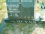 HEYNS Michiel Christian 1911-1990