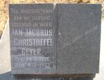 GEYER Jan Jacobus Christoffel 1926-1962