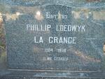 GRANGE Phillip Loedwyk, le 1904-1978