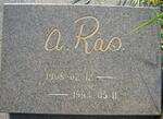 RAS A. 1908-1994