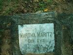 MARITZ Martha nee UYS