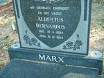 MARX Albertus Bernardus 1934-1984