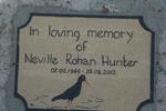 HUNTER Neville Rohan 1949-2012