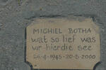 BOTHA Michiel 1945-2000