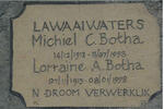 BOTHA Michiel C. 1912-1993 & Lorraine A. 1915-1998