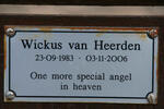HEERDEN Wickus, van 1983-2006