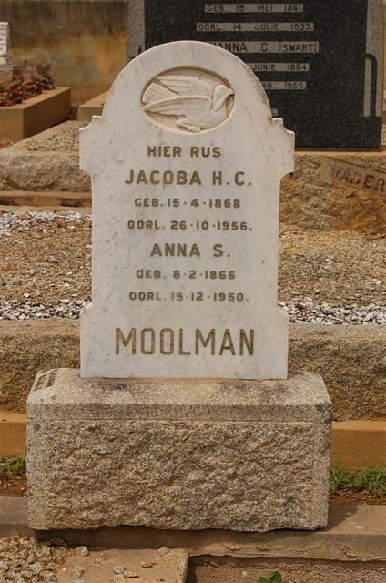 MOOLMAN Jacoba H.C. 1868-1956 :: MOOLMAN Anna S. 1866-1950