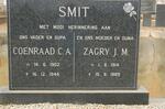 SMIT Coenraad C.A. 1902-1946 & Zagry J.M. 1914-1989