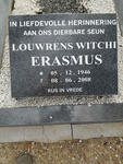 ERASMUS Louwrens Witchi 1946-2008