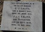 CALITZ C.J. 1847-1921 & J.J.F. POTGIETER 1850-1933