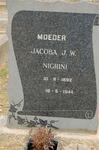 NIGRINI Jacoba J.W. 1892-1944