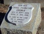 CRONJE Carel Francois 1876-1951