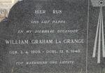 GRANGE William Graham, la 1909-1948