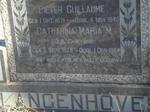 LANGENHOVEN Pieter Guillaume 1871-1945 & Catharina Maria M. CRAFFORD 1879-1964