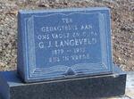 LANGEVELD G.J. 1879-1933