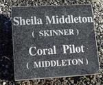 MIDDLETON Sheila nee SKINNER :: PILOT Coral nee MIDDLETON