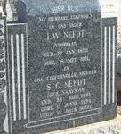 NEFDT I.W. 1870-1951 & S.C. SAAYMAN 1881-1958