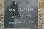 DEVENTER P.J.L., van 1872-1938