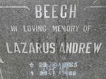 BEECH Lazarus Andrew 1965-1966