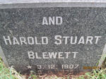 BLEWETT Harold Stuart 1907-1975