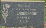 LABUSCHAGNE P.H. -1937