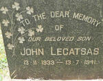 LECATSAS John 1933-1941