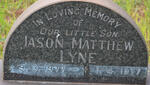 LYNE Jason Matthew 1977-1977
